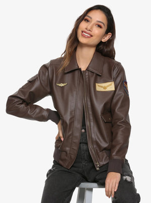 Captain Marvel Brie Larson Flight Bomber Jacket