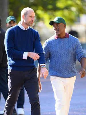 Prince William Blue Sweater