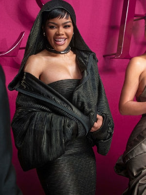 Teyana Taylor The Kardashians S8 Silk Bomber Jacket