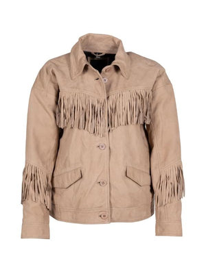 Heartland S20 Brynn Godenir Suede Fringed Leather Jacket