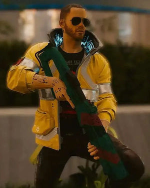 Cyberpunk 2077 Edgerunners Yellow Jacket