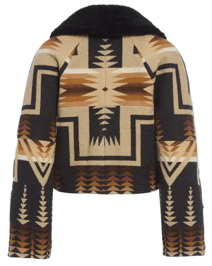 Dutton Ranch S01 Beth Dutton Aztec Print Jacket
