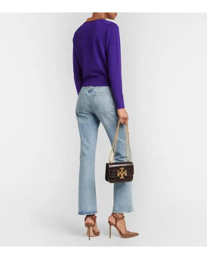Good Morning America 2026 Sophie Flay Purple Polo Sweater
