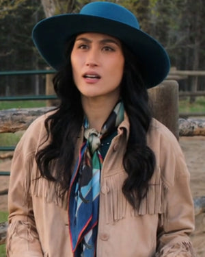 Heartland S20 Brynn Godenir Suede Fringed Leather Jacket