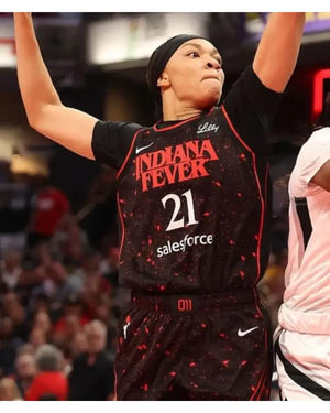 Indiana Fever Makayla Timpson Stranger Things Rebel Swingman Jersey