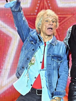Jon Bon Jovi Wembley Stadium Denim Jacket