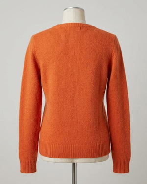Gilmore Girls S03 Keiko Agena Elephant Print Orange Sweater