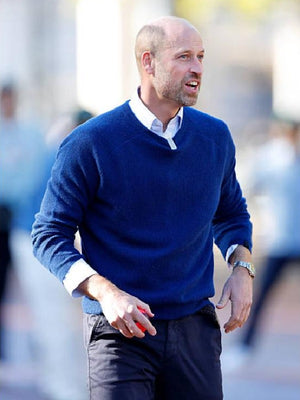 Prince William Blue Sweater