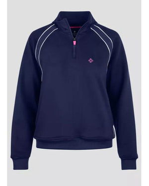 Scrubs S11 Ava Bunn Blue Half-Zip Track Jacket