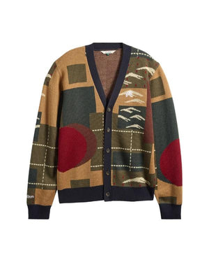 SNL S52 Ben Marshall Printed Knitted Cardigan