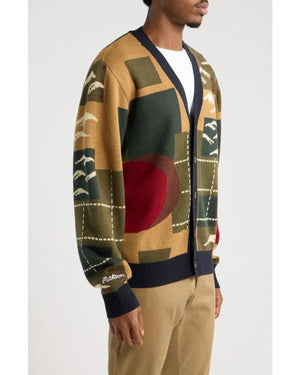SNL S52 Ben Marshall Printed Knitted Cardigan
