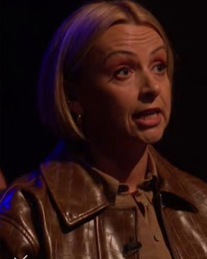 Saturday Night Live UK 2026 Croc Faux Leather Jacket