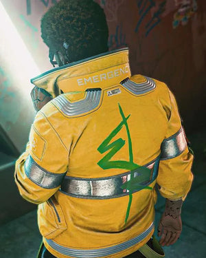 Cyberpunk 2077 Edgerunners Yellow Jacket - view 8