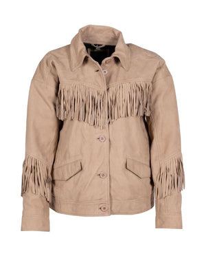 Heartland S20 Brynn Godenir Suede Fringed Leather Jacket
