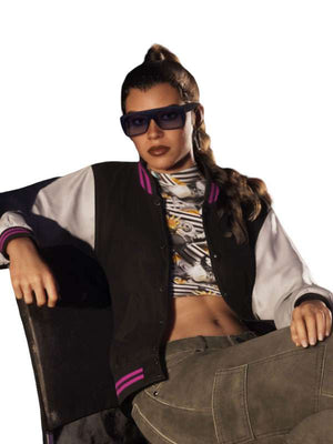 Grand Theft Auto Vi Lucia Caminos Varsity Jacket
