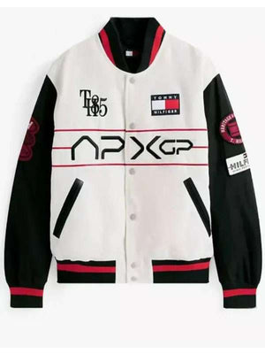 F1 Movie Damson Idris Racing Varsity Jacket
