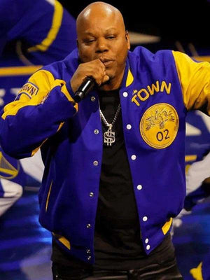 74th NBA All Star Game Too Short Varsity Jacket - side view