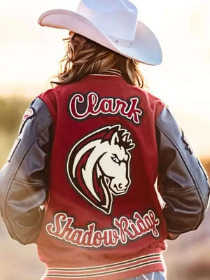 Clark Shadow Ridge 2025 Varsity Jacket - back view