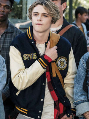 Billy Barratt My Spy the Eternal City 2024 Varsity Jacket - back view
