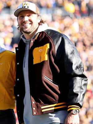 Josh Allen Retirement Ceremony Varsity Jacket - back view