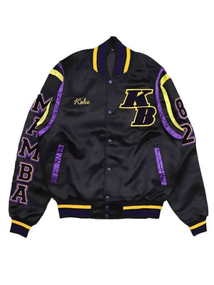 Mamba Hall of Fame Kobe Bryant Varsity Jacket