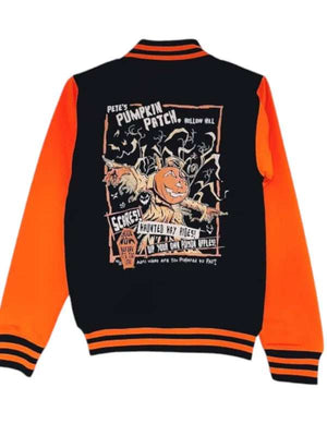 Petes Pumpkin Patch Varsity Jacket