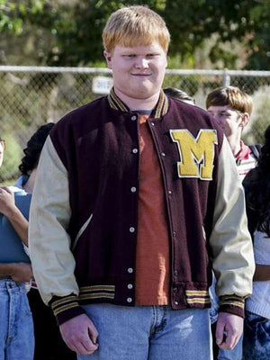 Jason Davies Young Sheldon S02 Varsity Jacket - back view