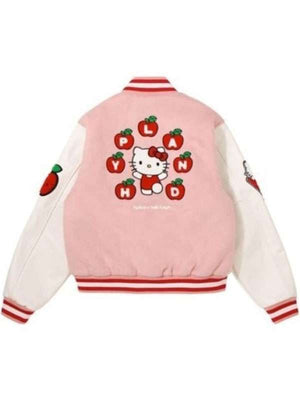 Hello Kitty Letterman Jacket - detail view