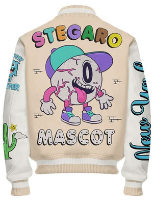 Mascot Varsity Jacket - back view