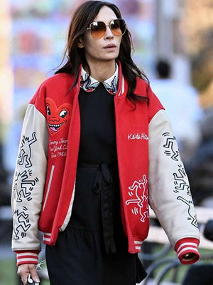 Famke Janssen Varsity Jacket