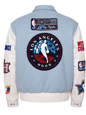 Los Angeles All Star Varsity Jacket - back view