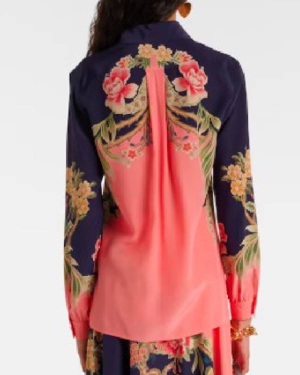 Marble Hall Murders S01 Susan Ryeland Floral Print Blouse - view 3