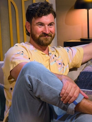 Blake Carver Love Is Blind S11 Beach Day Button Up Shirt