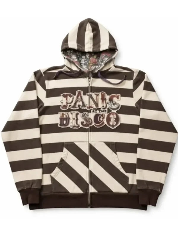 Panic At The Disco Pretty Odd Striped Hoodie - view 2