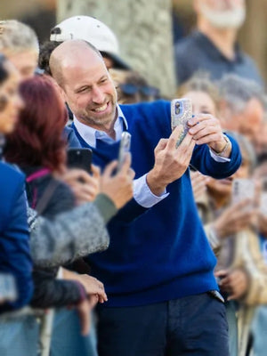 Prince William Blue Sweater