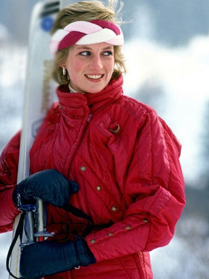 Princess Diana Red Ski Suit - view 3