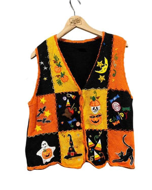 Haul Out the Halloween Lacey Chabert Knit Vest
