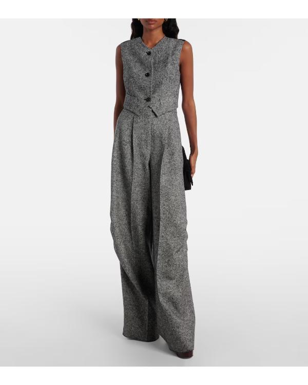 Youth S01 Sharon Horgan Grey Tweed Vest