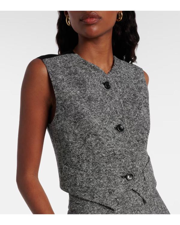 Youth S01 Sharon Horgan Grey Tweed Vest
