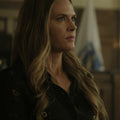 Boston Blue S02 Maggie Lawson Floral Black Blouse