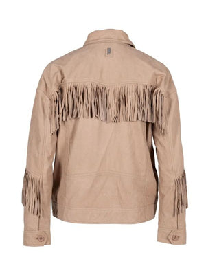 Heartland S20 Brynn Godenir Suede Fringed Leather Jacket