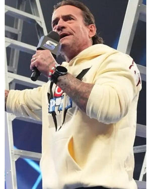 CM Punk SmackDown 2026 Lightning Fists Hoodie