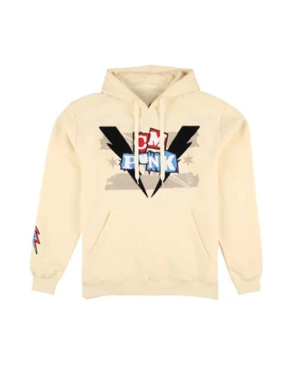 CM Punk SmackDown 2026 Lightning Fists Hoodie