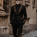 Day of The Dead Halloween Sugar Skull Tuxedo Suit