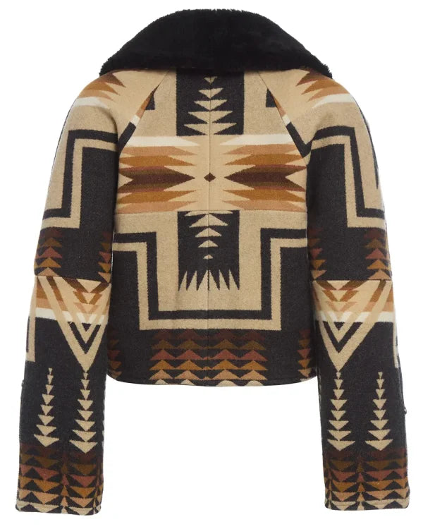 Dutton Ranch S01 Beth Dutton Aztec Print Jacket