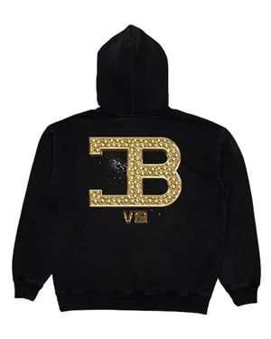 French Montana Black Printed Hoodie
