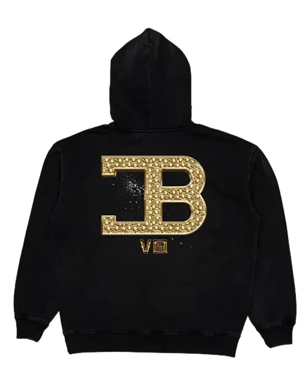 French Montana Black Printed Hoodie