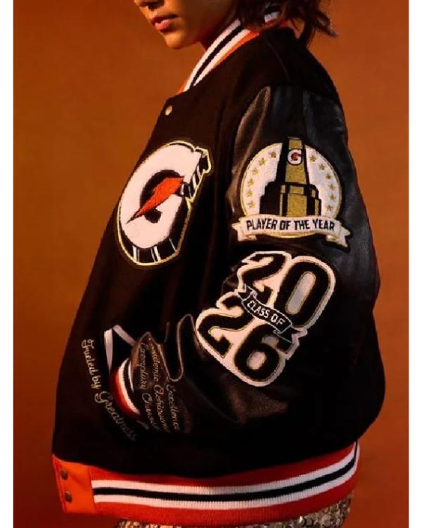Gatorade Players of the Year 2026 Black Varsity Jacket