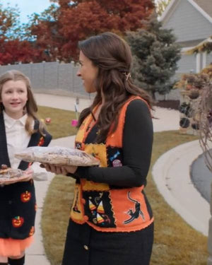 Haul Out the Halloween Lacey Chabert Knit Vest