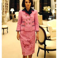 Jackie Kennedy Pink Woolen Suit
